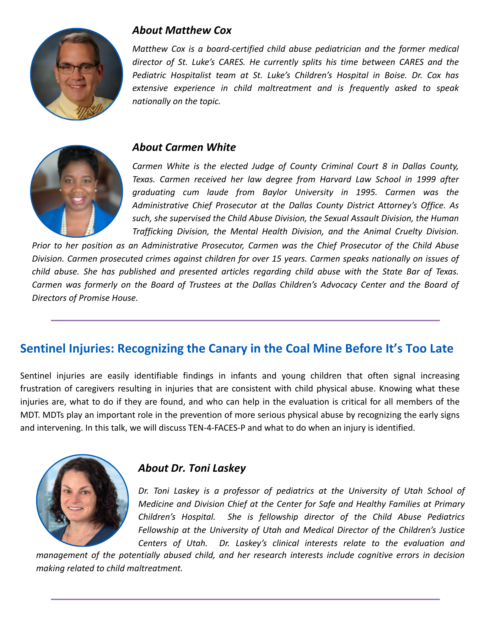 Presentations and Speakers